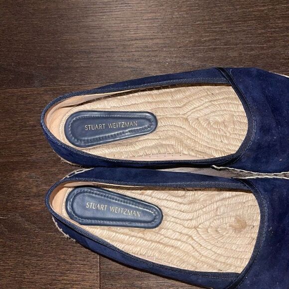 Stuart Weitzman Evon Navy Espadrille - Picture 5 of 7